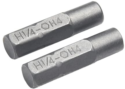 2 stück 6,35mm 1/4 Einsatz Bit Adapter Zu System 4mm Hex Schaft Bit Adapter Elektrische Schraubendreher Werkzeug Micro bit Sockel Adapter Halter