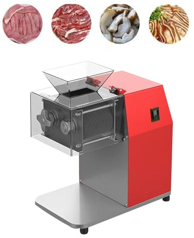 Meat Cutter Economical Desktop Meat Slicer Small Commercial Meat Cutter Slicer Machine Chicken Shredding Dicing Machine Suitable for Beginners