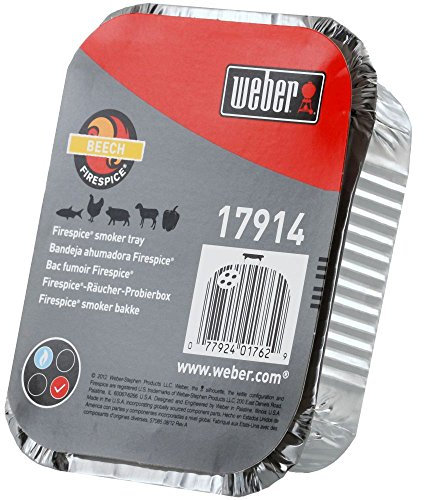 Weber 17914 Hêtre Fumoir bac à Alimentation par gravité