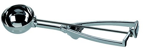 Cuillère portionneuse professionnelle à pince type CR. Cuillère à glace ronde. Diamètre 70 mm.