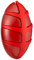 Spinder Design Wandgarderobe Bug klappbare Garderobe Hans Daalder, Farbe:Rot/Rot