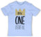 Baby T-Shirt Mädchen Jungen - 1. Geburtstag - Mr One Derful - 12/18 Monate - Babyblau - geburtstagsoutfit Junge 1 Jahr 1st Birthday Boy Outfit einjährige 1ter Tshirt t Shirt mr. onderful