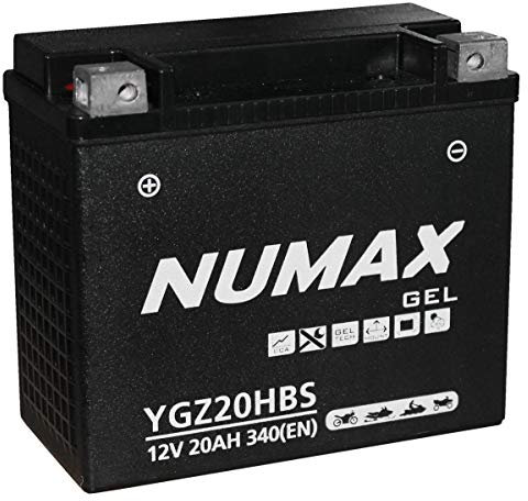 Batterie Numax GEL Special Harley YGZ20H-BS 12 V 20 AH 340 AMPS EN