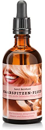 Sanct Bernhard Haarspitzenfluid für trockene, strapazierte Haare, leichte, nicht fettende Pflegeformel, Inhalt 100 ml