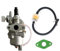 AISEN Carburateur avec joint pour robinet d'essence Pocket Mini Quad Dirt Bike ATV 47cc 49cc 2 temps Moto
