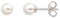 XENOX Ohrringe XS3512N Damen Ohrstecker Silber Weiß