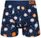 Dedoles Boxer Homme & Garçon sous-vêtements Caleçon Coton Beaucoup Designs Amusants, Couleur: Bleu, désign: Univers (Boxers), Taille: M