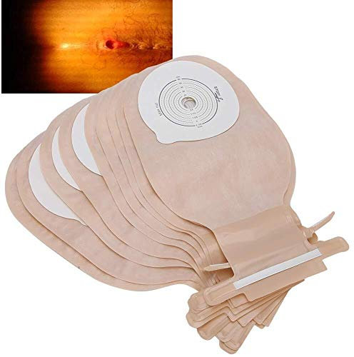 sets 10 Pcs Stomabeutel, Kolostomiebeutel, Drainagebeutel Einteiliger System Stomabeutel One Piece System Drainable Stomabeutel Beutel Stoma Cover Urin 20 60mm ?ffnung für Colostomy Pflege