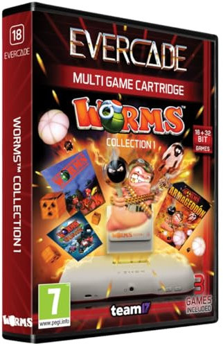 Evercade Worms Cartridge 1