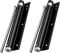 zeng Lot de 2 Ferme-Portes Automatiques Réglables en Acier Inoxydable – Conversion de Portes Standard, 20-40 kg, Noir