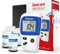 Sinocare Blood Sugar Test Kit, Blood Sugar Monitoring System Safe-Accu2, Upgraded Chip Diabetes Testing Kit, Large Screen & Memory Capacity & Light Design- in mmol/L, include 100 Strips