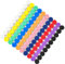 ZDZBLX Fridge Magnets, 100 Pack 10 Colors Magnets for Whiteboards, Strong Magnet, Colorful Mini Small Magnet, Round Cute Magnets for Crafts, Notice Board, Kitchen, Office, Classroom, School (Assorted)