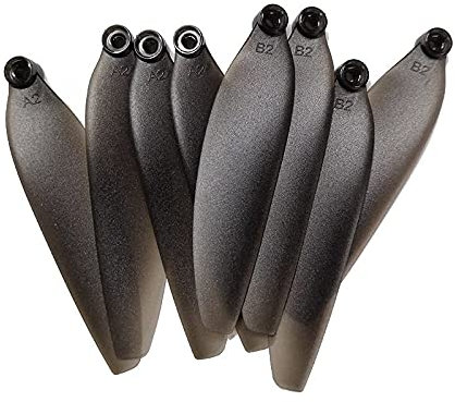 OZLLO [Drohnenteile] Klingen passend für EX5 Pro 5G 4K HD WIFI FPV Kamera RC Quadcopter Drohne Propeller Requisiten Ersatzteil [einfach zu installieren] (Farbe: 8 Stück)