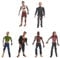 rockible Figuras de Zombies Realistas en Plástico, Set de 6