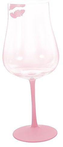 CIYODO Rotweinglas Mit Lippenprägung Handgefertigtes Kristallglas Eleganter Kelch Für Hochzeiten Geburtstagsfeiern Und Bankette Geschenkbox Für Besondere Anlässe