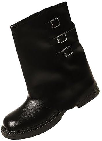 Stivali Alti Donna con Tacco Texani Western Tronchetti Equitazione Stivali Camperos Donna Scarponcini a Metà Polpaccio Stivali Western da Donna Boots da Cowboy Cowgirl Tacco Medio Stivaletto