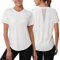 Gyabnw Sportshirt Damen Kurzarm Atmungsaktiv Funktionshirt Fitness Shirt Rundhals Sport TopLaufshirt Yoga UV Shirt