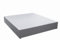 Panana Platform Bed Frame with/without Storage Drawers & Height Headboard, Grey Linen Fabric Divan Bed, Mattress Foundation with Metal Slats (5FT King, No Headboard, No Drawer)