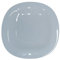 Plato plano cuadrado de cristal Carine Granit - D 29 cm