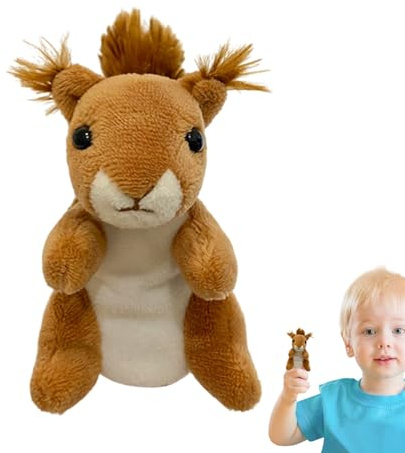 Tier-Handpuppen: Spielzeug für Puppen und Bär, sicheres und zuverlässiges