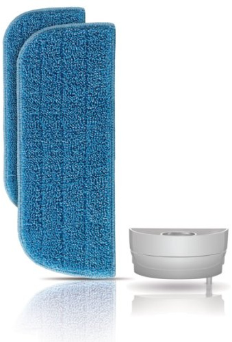 Philips FC8056/01 Kit ricambio per Philips FC7020/01 SteamPlus, 2 panni in microfibra lavabili e riutilizzabili