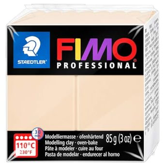 STAEDTLER 8004-02 - Fimo Professional Normalblock, 85 g, champagner