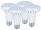 LEDLUX 4 Stück Lampe LED E27 R80 Reflektor 9 W = 90 W 220 V neutralweiß 4000 K