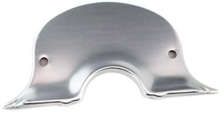 Armaturenblech - neue Ausführung - ALU poliert + eloxiert - KR51/1, KR51/2