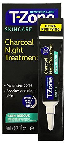 SIX PACKS of Newtons Labs T-Zone Charcoal Night Treatment 8ml