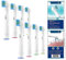 WuYan Ersatz-Zahnbürstenkopf für Oral B, Dual Clean Plaque Precision Deep Clean Zähne, sanft zu empfindlicher Zahnfleischpflege, 8 Stück verpackte Zahnbürstenköpfe für Erwachsene