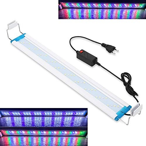 ZooPaul LED Aluminium Aufsatzleuchte 100cm WRGB Lampe Aquarium Terrarium