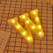 JANDEI - Lettere LED, Numeri Luminosi, Figura a Cuore, 22cm, con Luce Calda per Decorazione e Atmosfera, Luci Notturne Scrivania, Compleanni, Matrimoni, Vetrine. Funzionano con batterie AA (W)