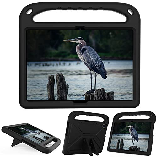 For Huawei Mediapad T5 10 10.1 Inch Tablet Case for Kids Lightweight Shockproof Cover with Handle Stand Tablet Black