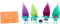 Mattel DreamWorks Age 3+ Trolls Band Together BroZone On Tour Set with 5 Small Dolls & Tape Cassette Stand, Collectible Toy Inspired by the Movie, HTH35