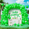 Palloncini Verdi, 143 Pezzi Dimensioni Diverse Verde Opachi Arco di Palloncini Kit con Nastro per Ragazze Ragazzi Festa di Compleanno Matrimonio Battesimi Baby Shower Safari Natale Jungle Decorazioni