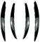 WIRMEC Grill Für Mercedes Für Benz C-Klasse W206 C200 C260 2022 + Auto Front Bar Lufteinlass Grille Trim Vorne Nebel Licht Kühlergrill Frontgrill
