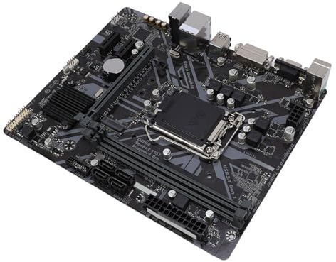 M ATX Motherboard, H310M D2VX SI 2.0 con RealTek Sound & GBE Network Chip, Slot di Memoria DDR4, Adatto per il Core di 8a Generazione I7 I3