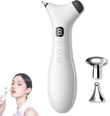 Rezuri - 4-in-1 Jaw Massager, 4-in-1 TMJ-Massagegerät, TMJ Relief Products Kiefermassagegerät mit beruhigender Wärme und Vibration, Gesichtsmassagegerät für die Hautpflege