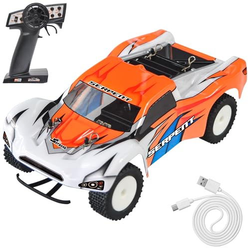 Serpent Mini Spyder Voiture télécommandée à l'échelle 1/24 avec Gyroscope