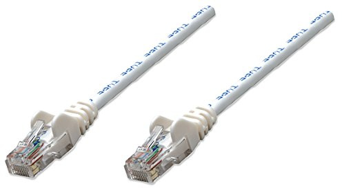 Intellinet Networks 14-Feet Cat-6 UTP Patch Cable, White (343732)
