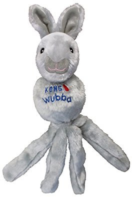 Kong Wubba Friends Hundespielzeug, mit Squeaker, 44 cm