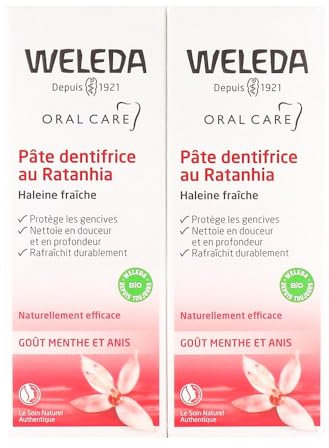 Weleda Toothpaste with Ratanhia 2x75ml