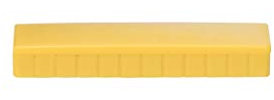 MAUL Magnete MAULsolid 54x19mm (10 Stück) | Mini Magnete aus Kunststoff mit 1kg Haftkraft | Starke Magnete für Whiteboard und Magnettafel | ideal für Büro, Homeoffice und Werkstatt | Gelb