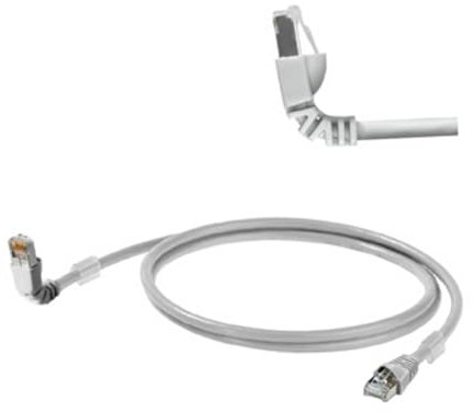 WEIDMÜLLER Cat6 a S/FTP 3 m 3 m Cat6 a S/FTP (STP) grau Netzwerk-Kabel – Netzwerk-Kabel (3 m, CAT6 A, S/FTP (STP), RJ-45, RJ-45, grau)