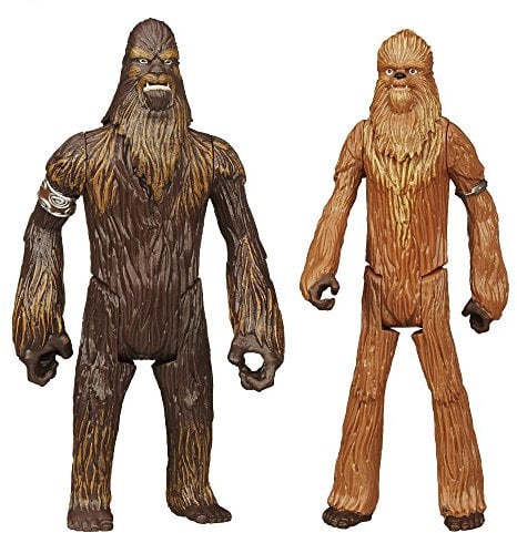 Star Wars Mission Series - Wullffwarro and Wookiee Warrior Figures