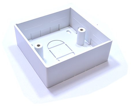 kenable Surface Mount Back Box Pattress Box 1 Gang 32mm