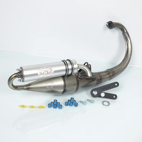 Pot d échappement Leovince compatible avec Scooter MBK 50 Spirit 1999 à 2003 4053 / TT