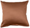 Lorena Uni Classic Mako-Satin Kissen Bezug einfarbig Baumwolle (Nougat, 40 cm x 60 cm)