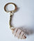 Rose Quartz Gold Spiral Gemstone Keyring