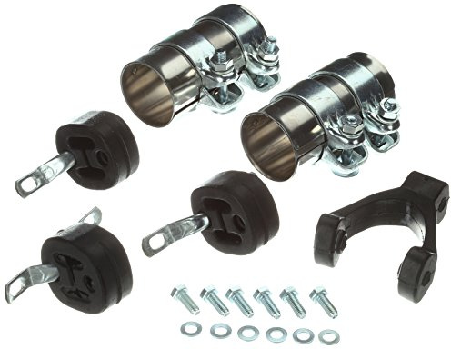 HJS 82 11 1571 Montagesatz Abgasanlage mit Rohrverbinder Kompatibel mit VW PASSAT Variant 3B6 | Kompatibel mit: AUDI A4 B5, A4 B5 Avant, A6 C5, A6 C5 Avant, SKODA SUPERB I, VW PASSAT B5, PASSAT B5 Variant, PASSAT B5.5